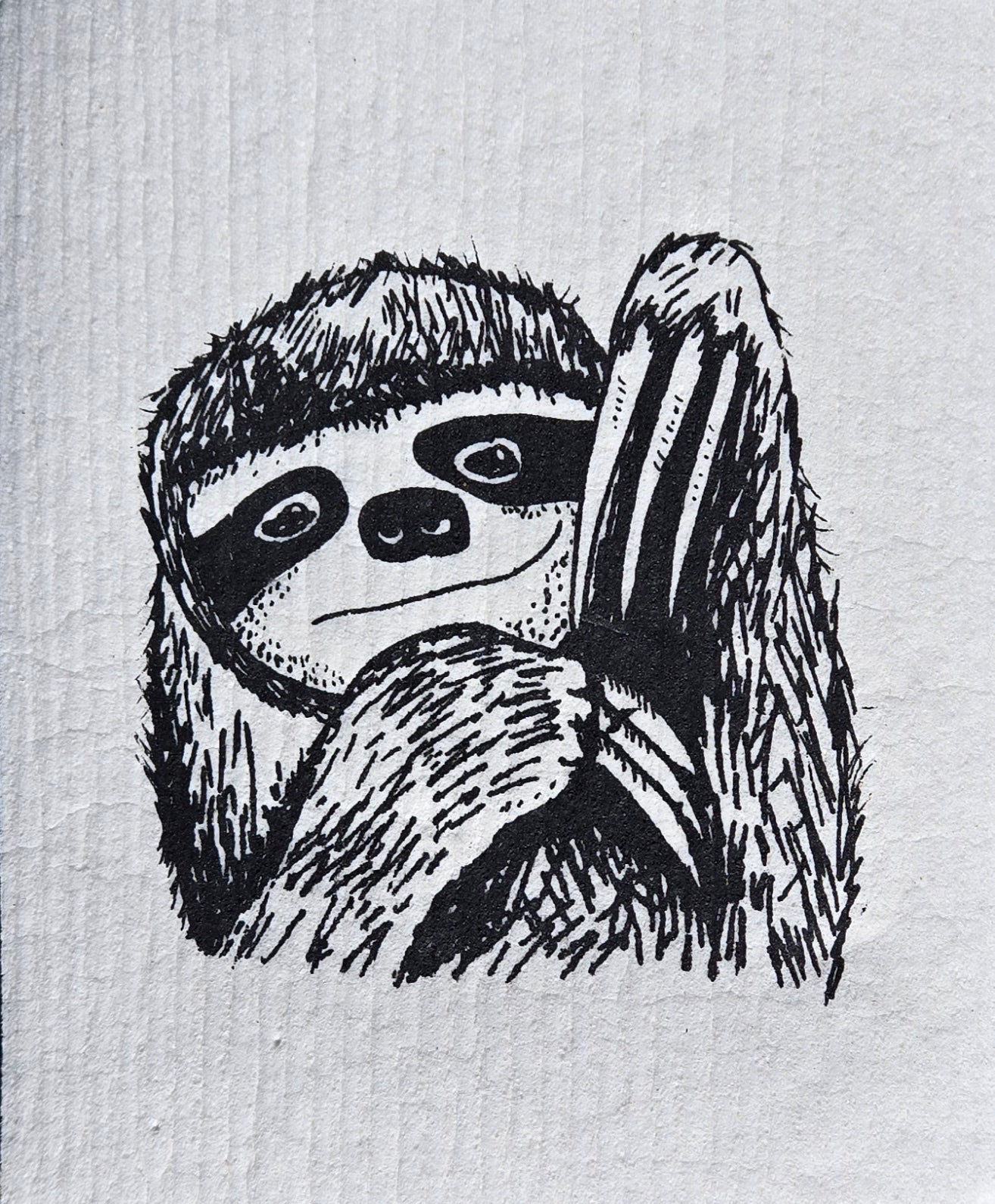 Swedish dishcloth - Sloth