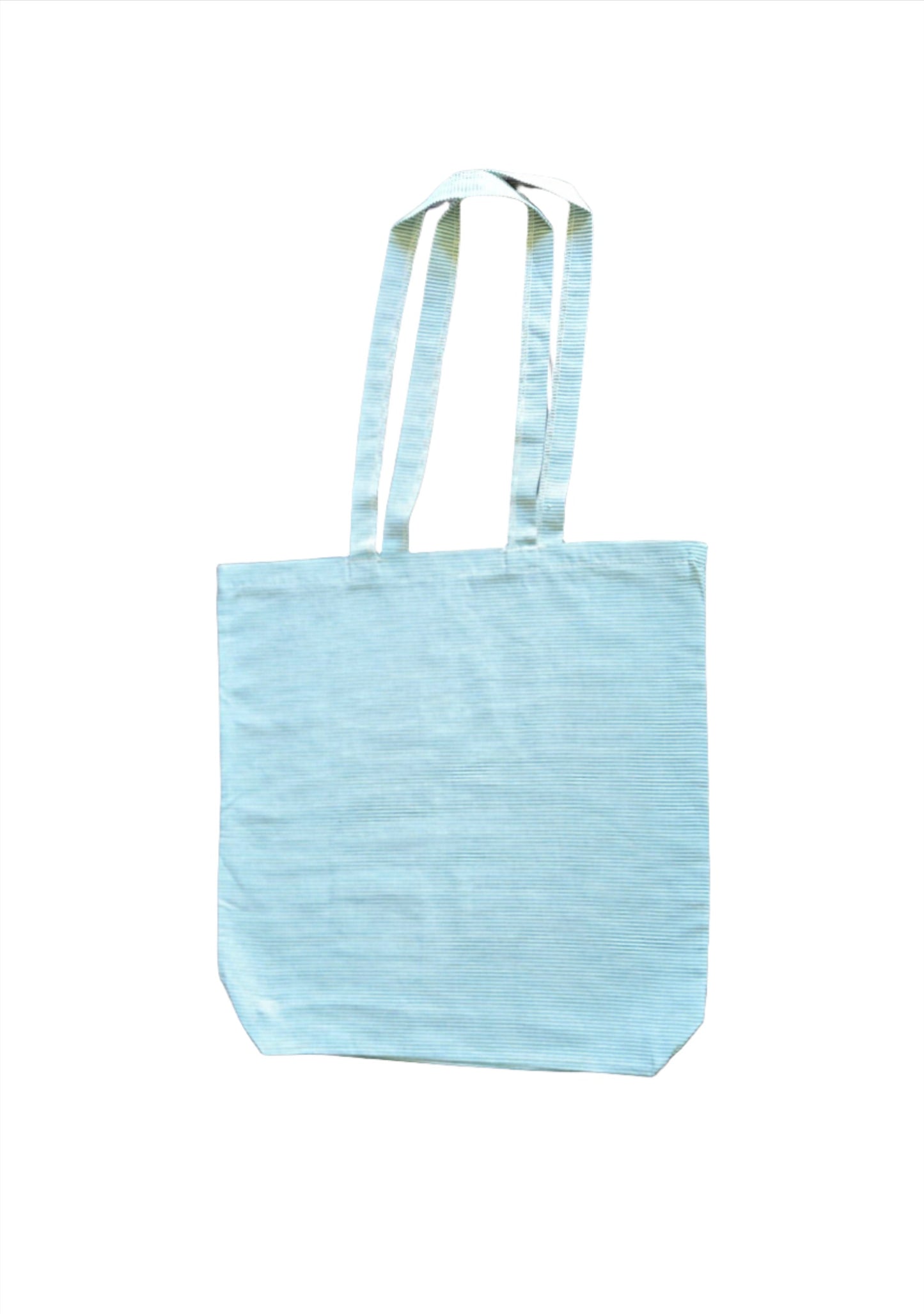 Tote Bag- mint stripes