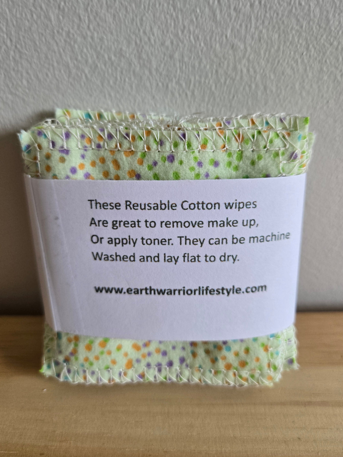 Rainbow Confetti Reusable Make Up Wipes