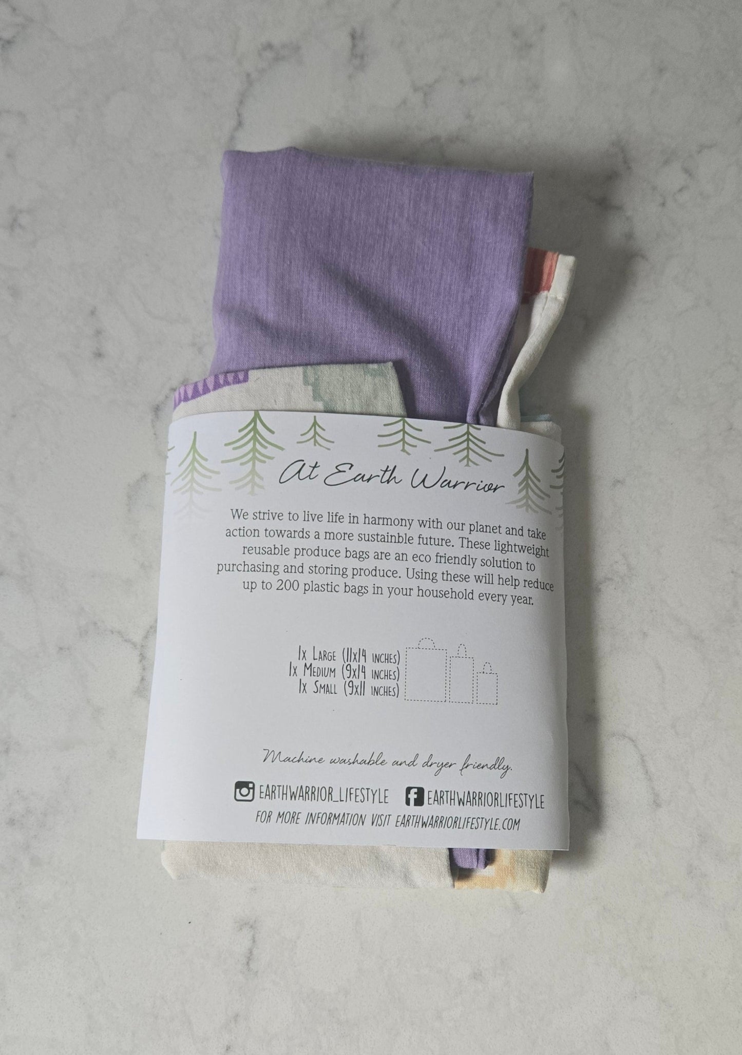 Produce bags - Crystle - 3 pack
