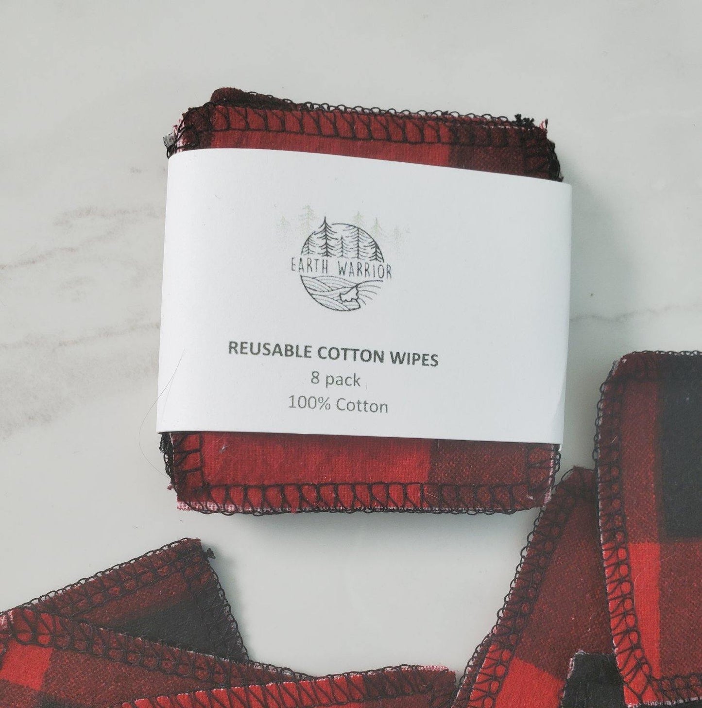 Make Up Wipes - Plaid - Earth Warrior Lifestyle