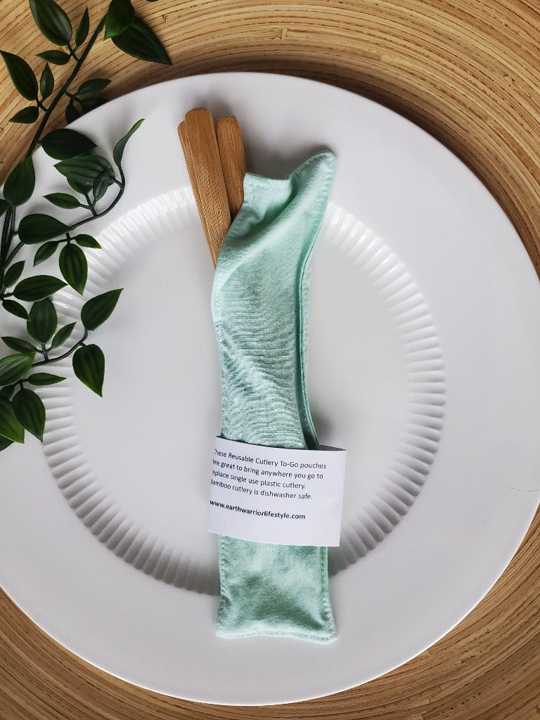 Cutlery Kit - Mint Green
