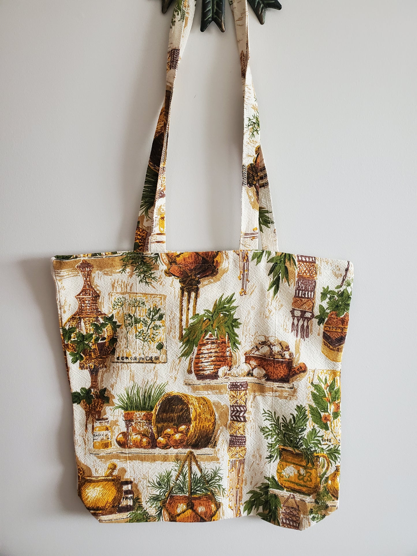 Market tote bag - simple living