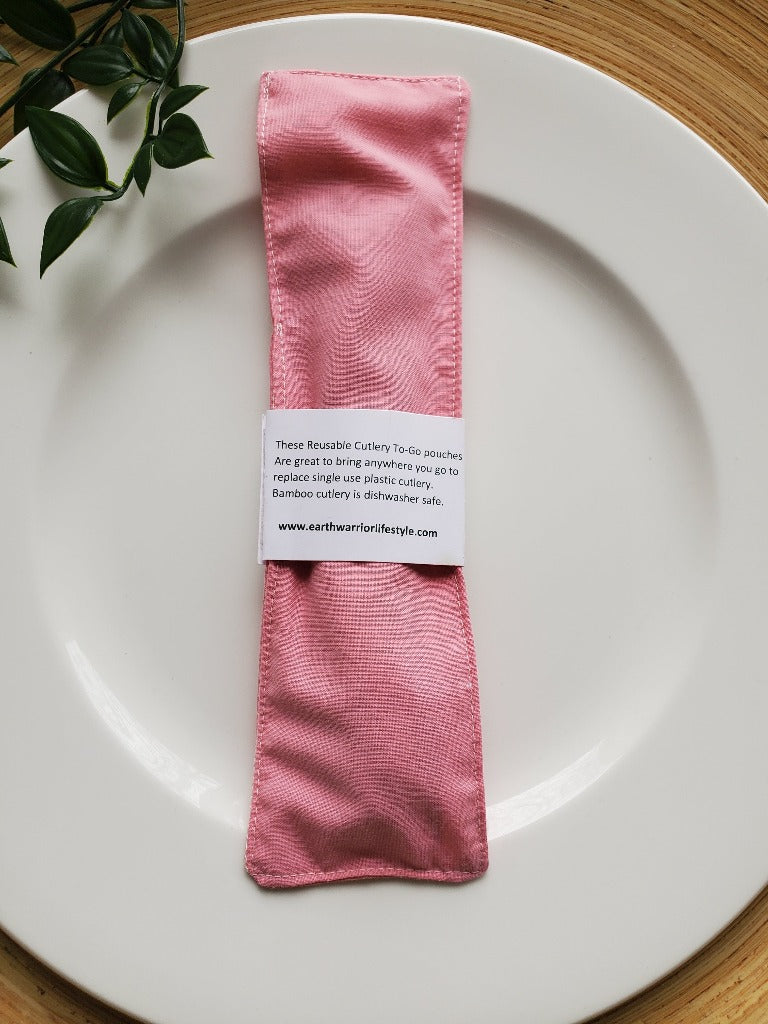 Cutlery Kit - Pink