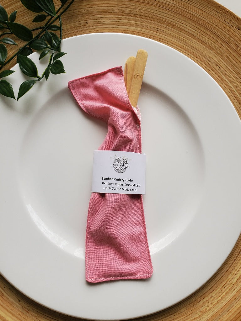 Cutlery Kit - Pink