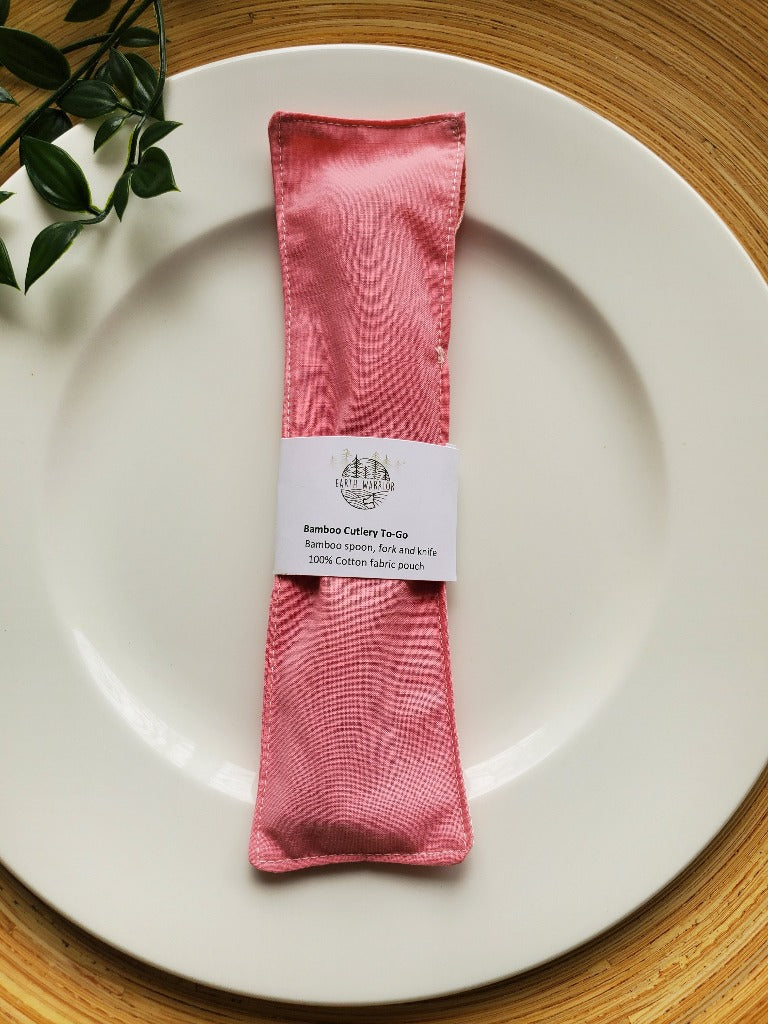 Cutlery Kit - Pink