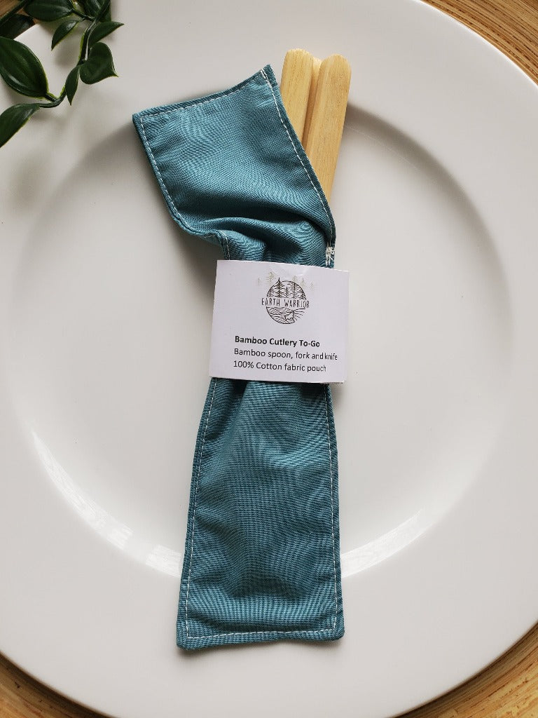 Cutlery Kit - teal