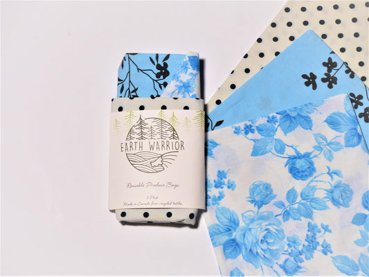 Produce Bags- 3 pack - Dorothy - Earth Warrior Lifestyle