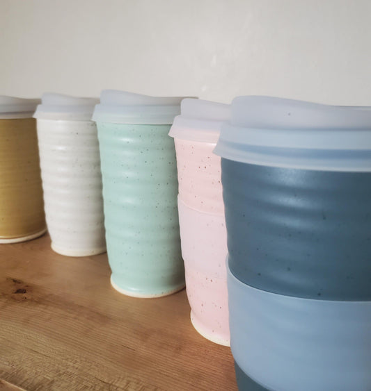 Travel Mug - Ceramic Travel Mug - Earth Warrior Lifestyle