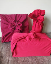 Load image into Gallery viewer, Red Furoshiki Gift Wrap