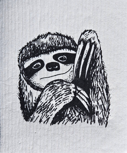 Swedish dishcloth - Sloth