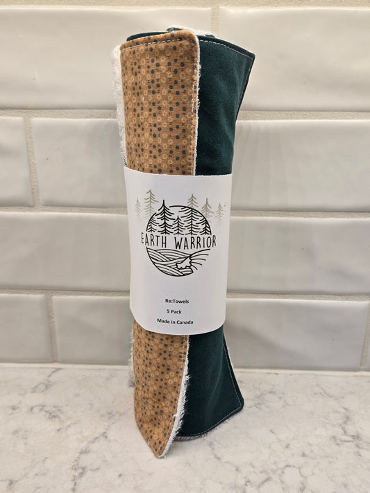 Rust & Moss ReTowels - 5 pack