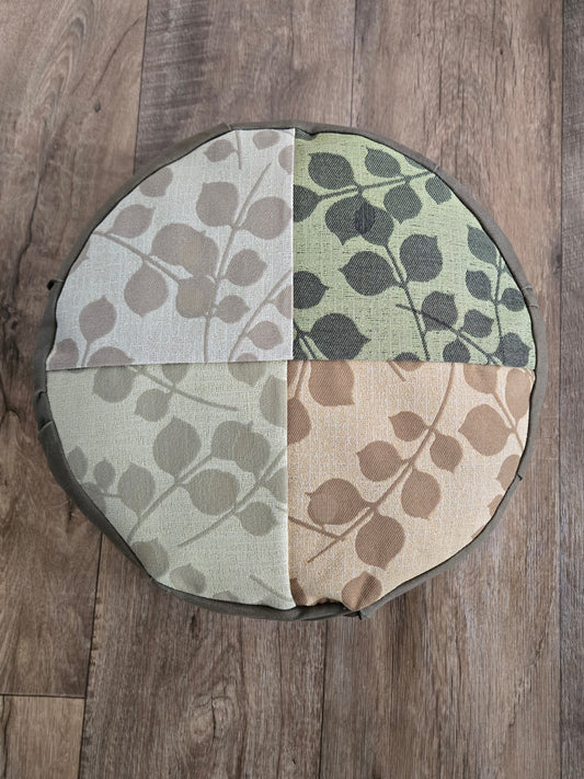 Grounding Woods Round Meditation Cushion