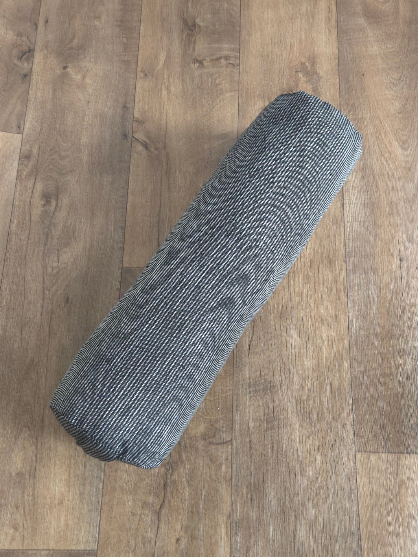 Yoga Bolster - Black Stripes