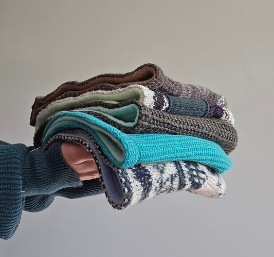 Community Care Toque -  Upcycled & Donated to Those in Need