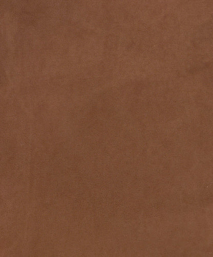 Saddle Brown Faux Suede Tote Bag