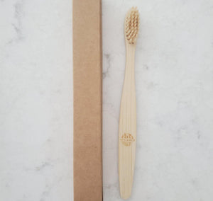 Bamboo Toothbrush - for Kids - Earth Warrior Lifestyle