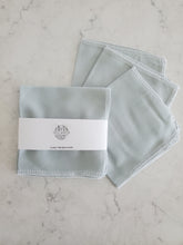 Load image into Gallery viewer, Handkerchiefs - pastel teal - 3 pack