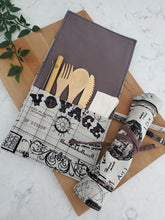 Load image into Gallery viewer, Roll up cutlery kit - voyage
