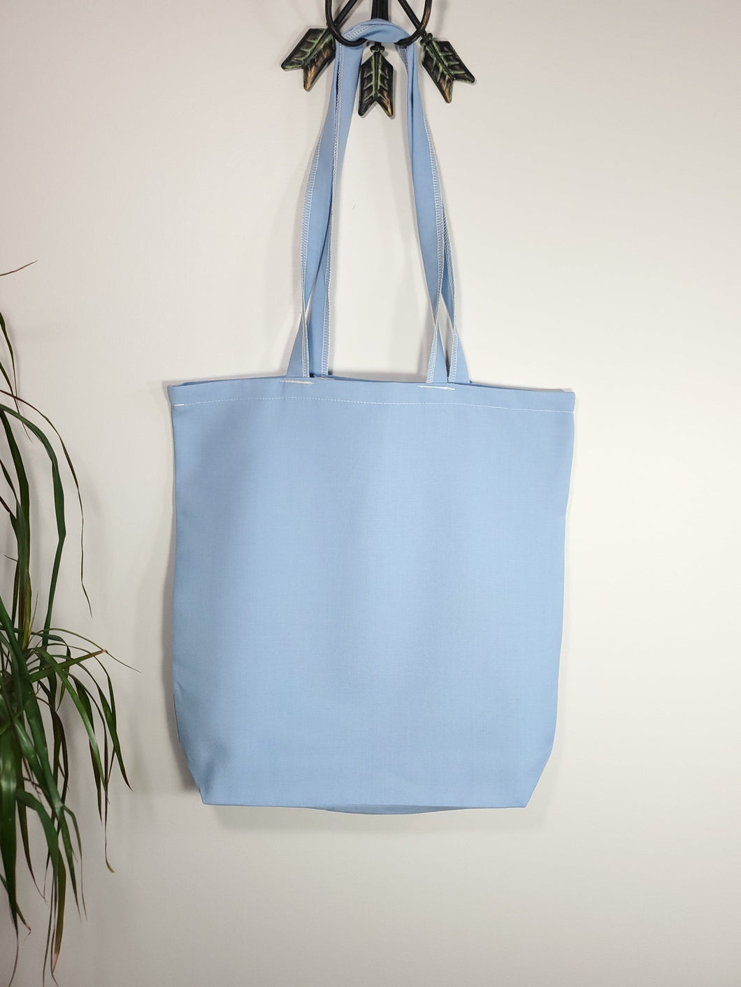 Market Tote Bag - Sky Blue