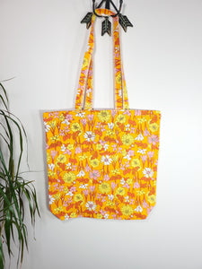 Market Tote Bag - Spring Flowers