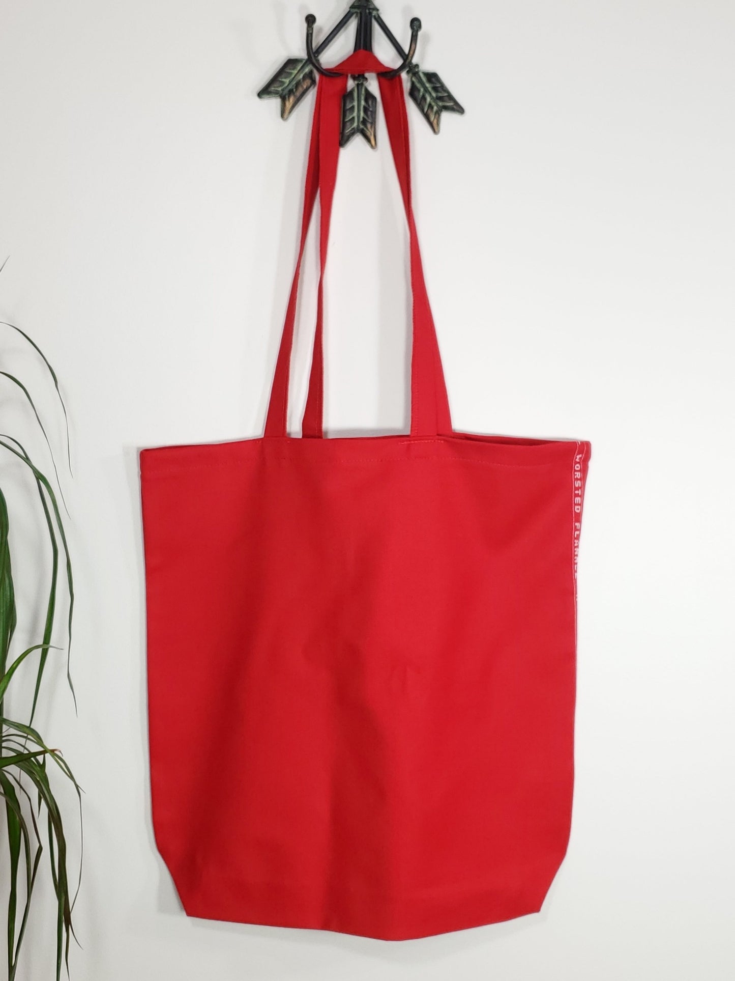 Market Tote bag - Strawberry Red