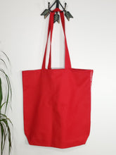 Load image into Gallery viewer, Market Tote bag - Strawberry Red
