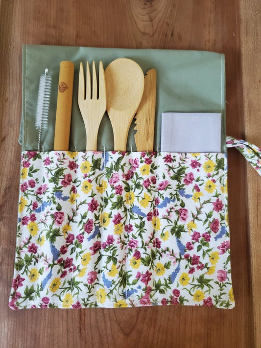 Cutlery Kit - Roll Up - Cynthia