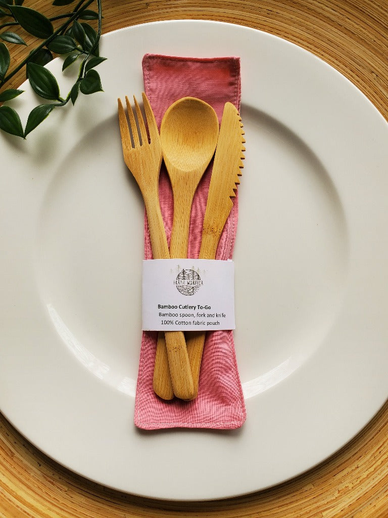 Cutlery Kit - Pink